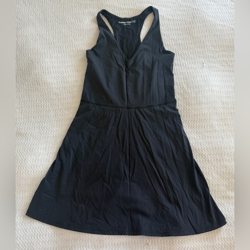 Outdoor Voices Black Workout Dress
